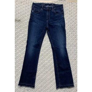 AG Adriano Goldschmied The Jodi Crop Jean 26R High‎ Rise Slim Flare Crop